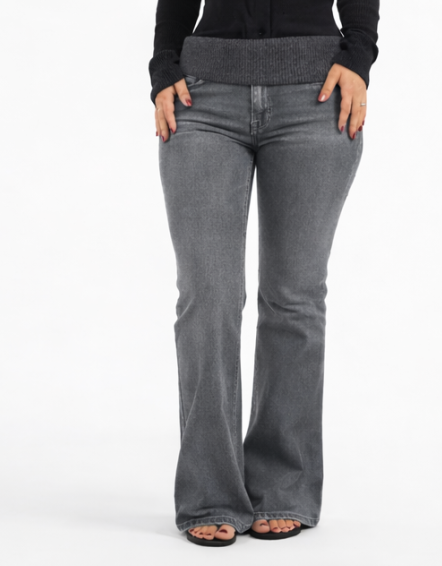 Winter Foldover Jeans