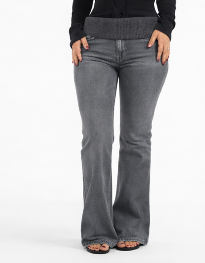 Winter Foldover Jeans