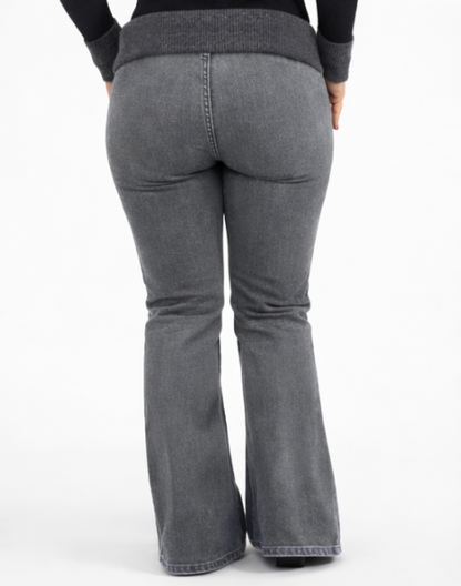 Winter Foldover Jeans