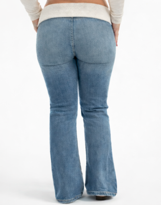 Winter Foldover Jeans