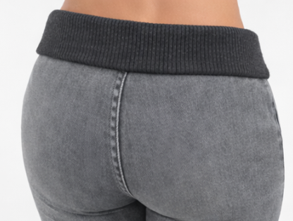 Winter Foldover Jeans