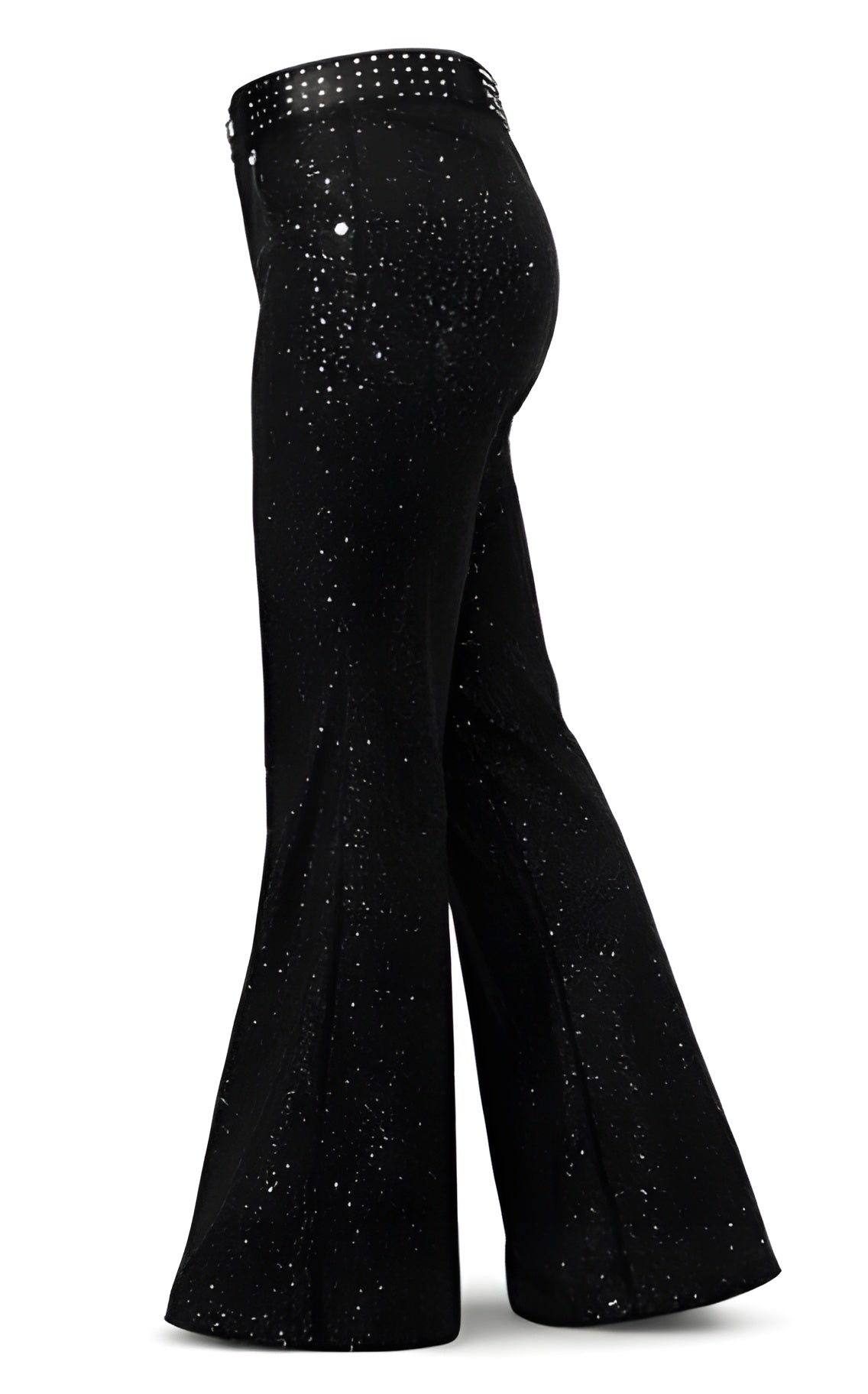 Rhinestone Flare Jeans