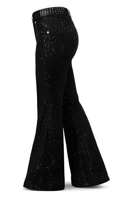 Rhinestone Flare Jeans